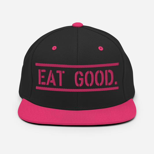 EG Snapback Hat Pink