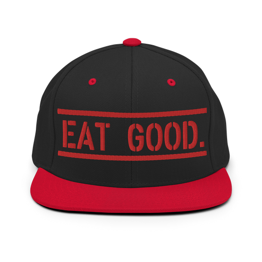 EG Red Snapback Hat