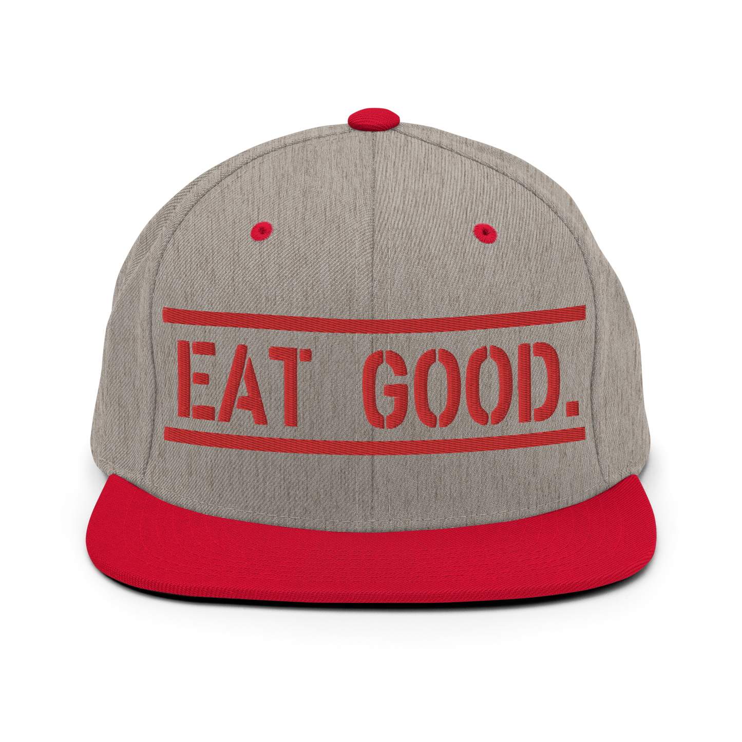 EG Red Snapback Hat