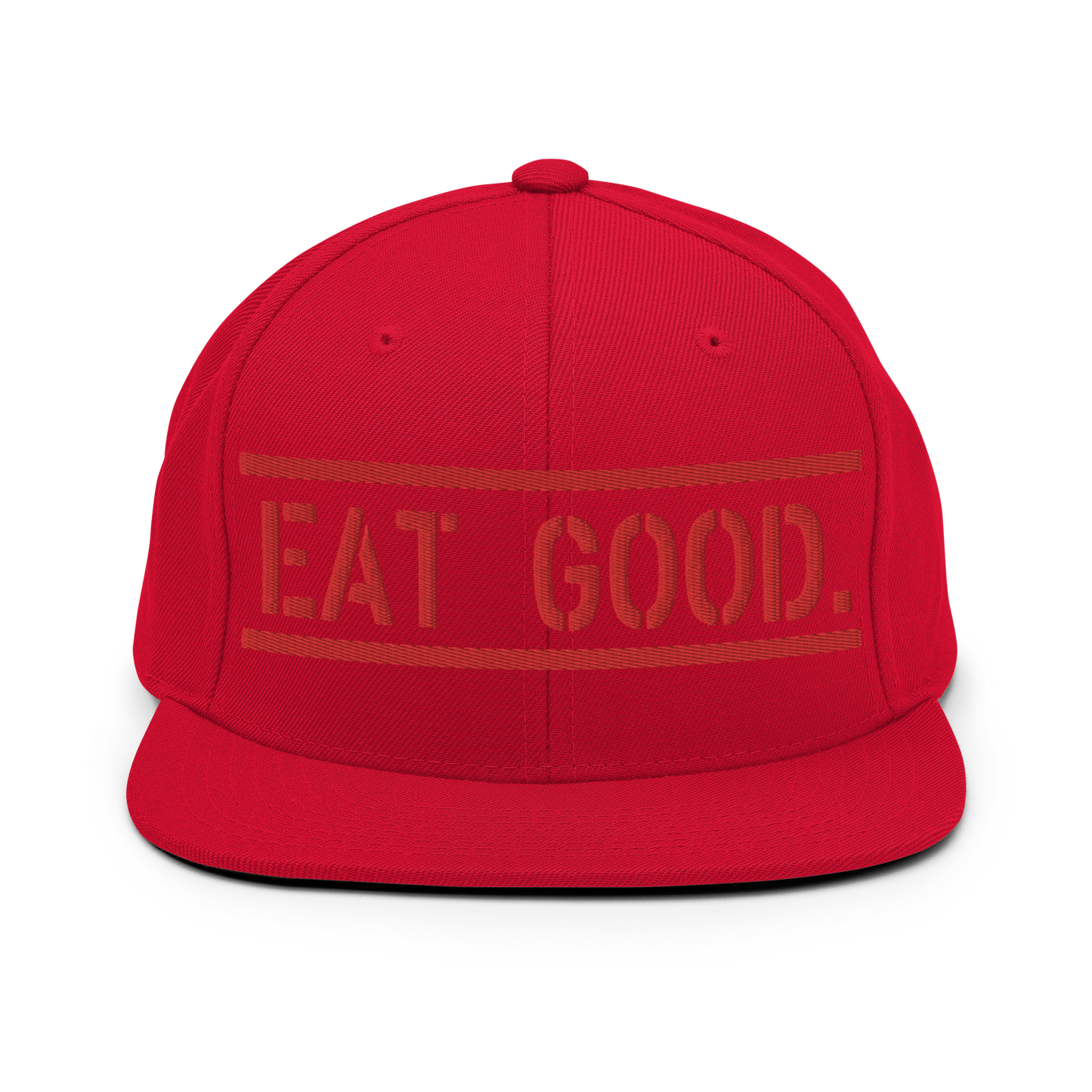 EG Red Snapback Hat