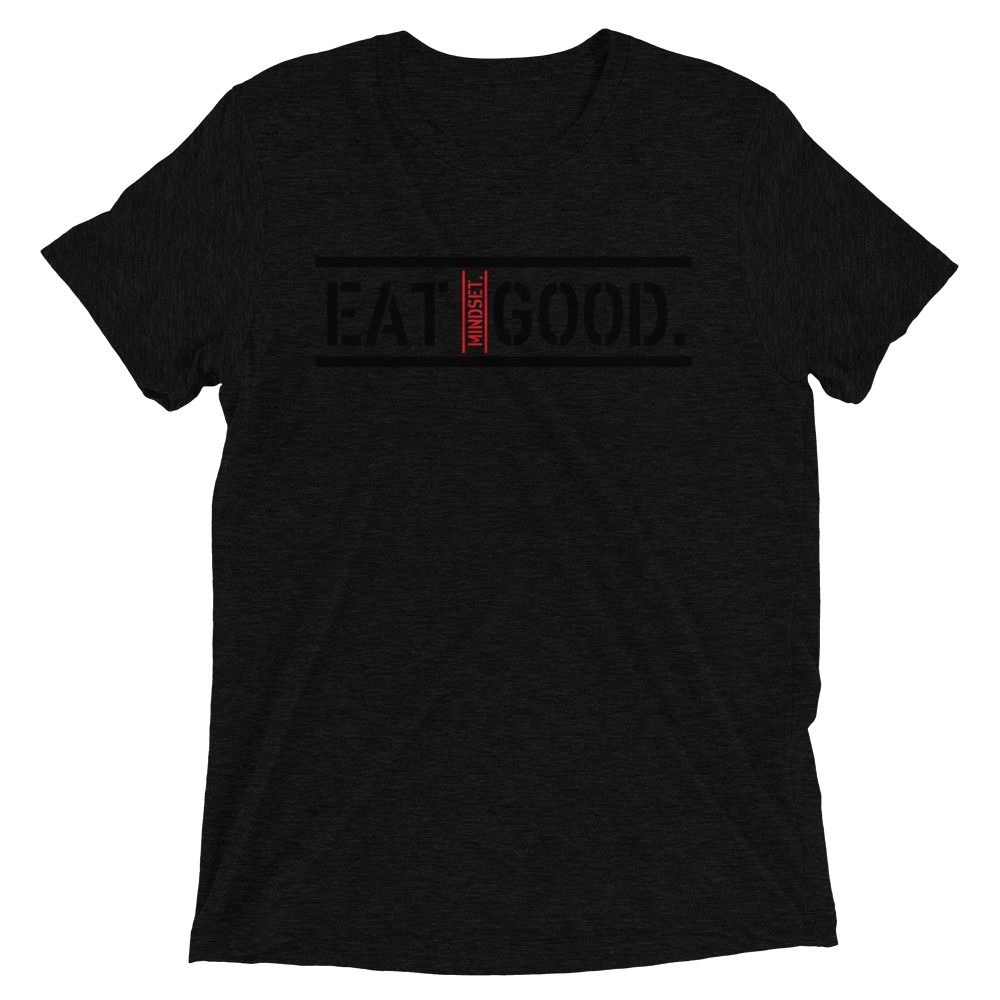 EG mindset Cross  Black/ red t-shirt