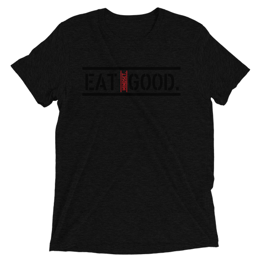 EG mindset Cross  Black/ red t-shirt